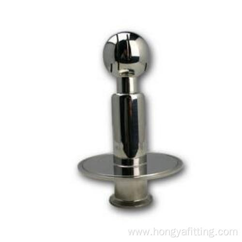 Sanitary Rotating CIP Tri Clover Lid Spray Ball